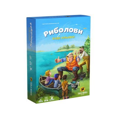 Така Мака Риболови - настільна гра про риболовлю для компанії (150001-UA)