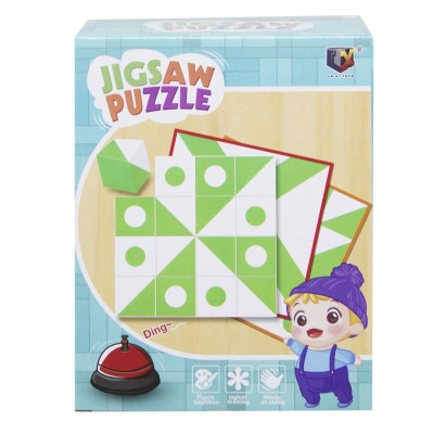 Jigsaw Puzzle - настільна гра-головоломка з кубиками та картками-завданнями (33FK-2) Jigsaw Puzzle - настільна гра-головоломка з кубиками та картками-завданнями (33FK-2)