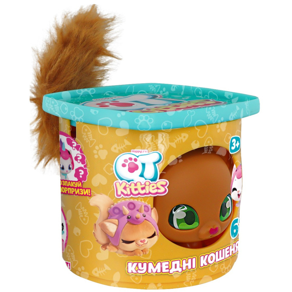 QT Kitties Кошеня Джинджер - ігровий набір з будиночком (450001-5)