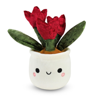 Plush and Co Квітоньки - м’яка іграшка-тюльпани в горщику 20 см (PLC25051)