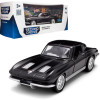 TechnoDrive Chevrolet Corvette Split Window 1963 - колекційна автомодель, матовий чорний (250411U)