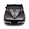 TechnoDrive Chevrolet Corvette Split Window 1963 - колекційна автомодель, матовий чорний (250411U)