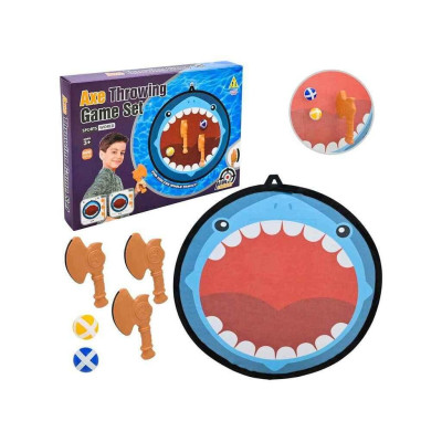 7TOYS Акула - дартс на липучках з м'ячиками і сокирками (JB6109C)