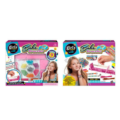 Girl's Creator Boho Bracelet - набір для плетіння браслетів (MBK-355) Girl's Creator Boho Bracelet - набір для плетіння браслетів (MBK-355)