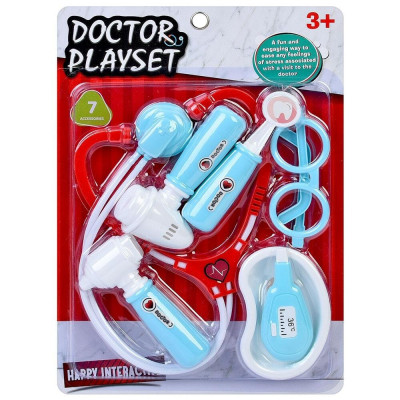 Doctor Playset - набір лікаря, 7 предметів у блістері (16920)