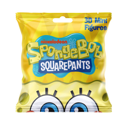 SpongeBob SquarePants 3D Mini Figures - коллекционная фигурка-сюрприз (SB3D-2025)