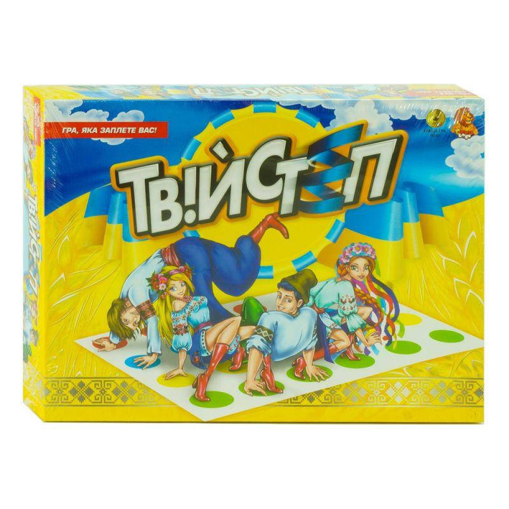Danko Toys Твійстеп - рухлива гра з ігровим полем і рулеткою (DTG14)