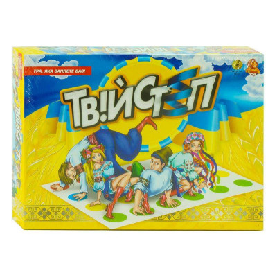 Danko Toys Твійстеп - рухлива гра з ігровим полем і рулеткою (DTG14) Danko Toys Твійстеп - рухлива гра з ігровим полем і рулеткою (DTG14)