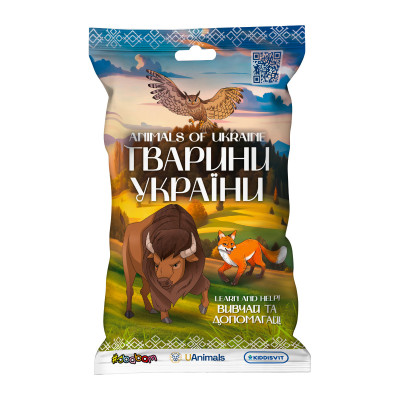 Sbabam Тварини України - стретч-іграшка у вигляді тварини (1/CN25)