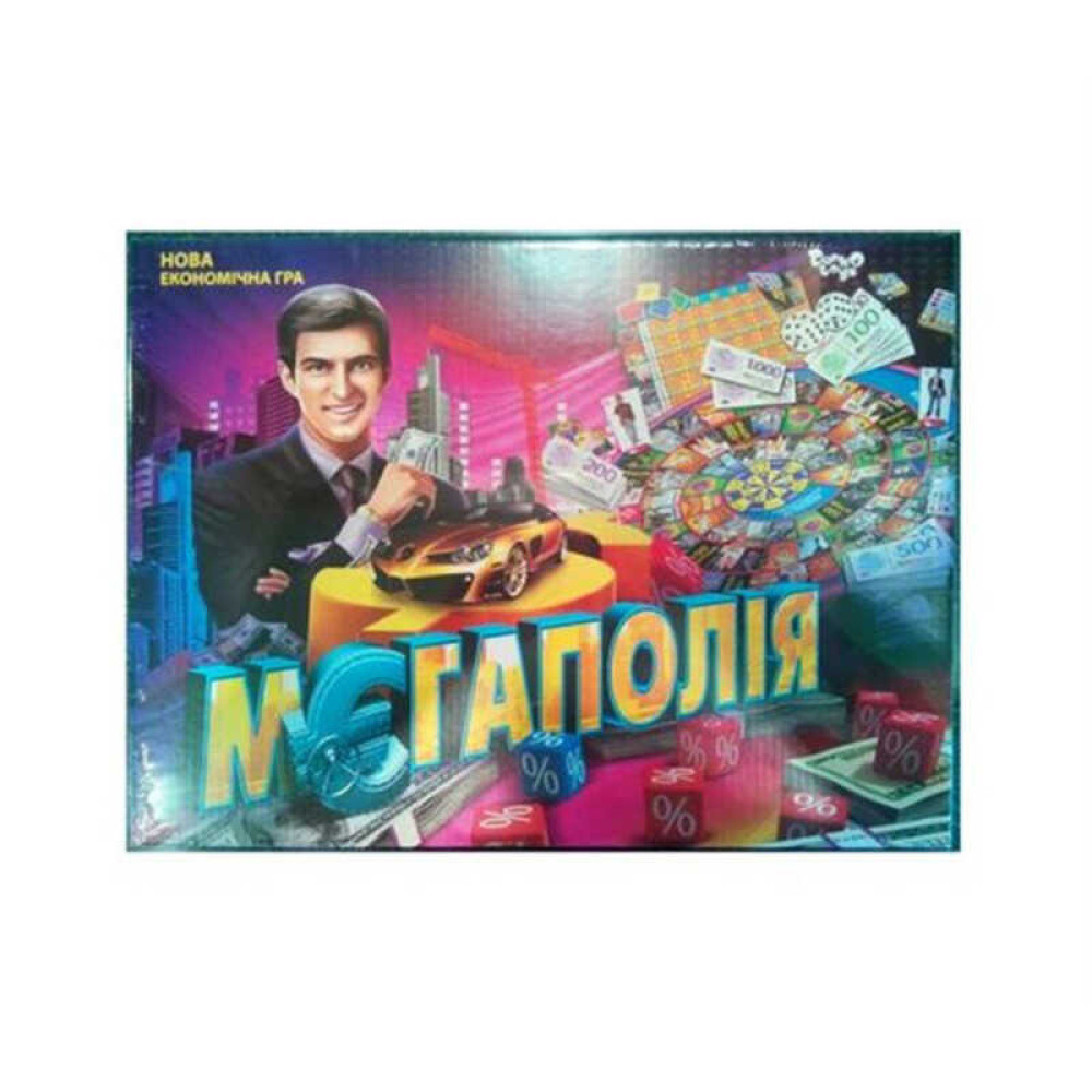 Danko Toys Мегаполія - велика економічна настільна гра (DTG6U)