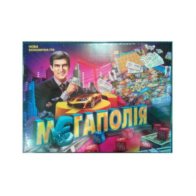 Danko Toys Мегаполія - велика економічна настільна гра (DTG6U) Danko Toys Мегаполія - велика економічна настільна гра (DTG6U)