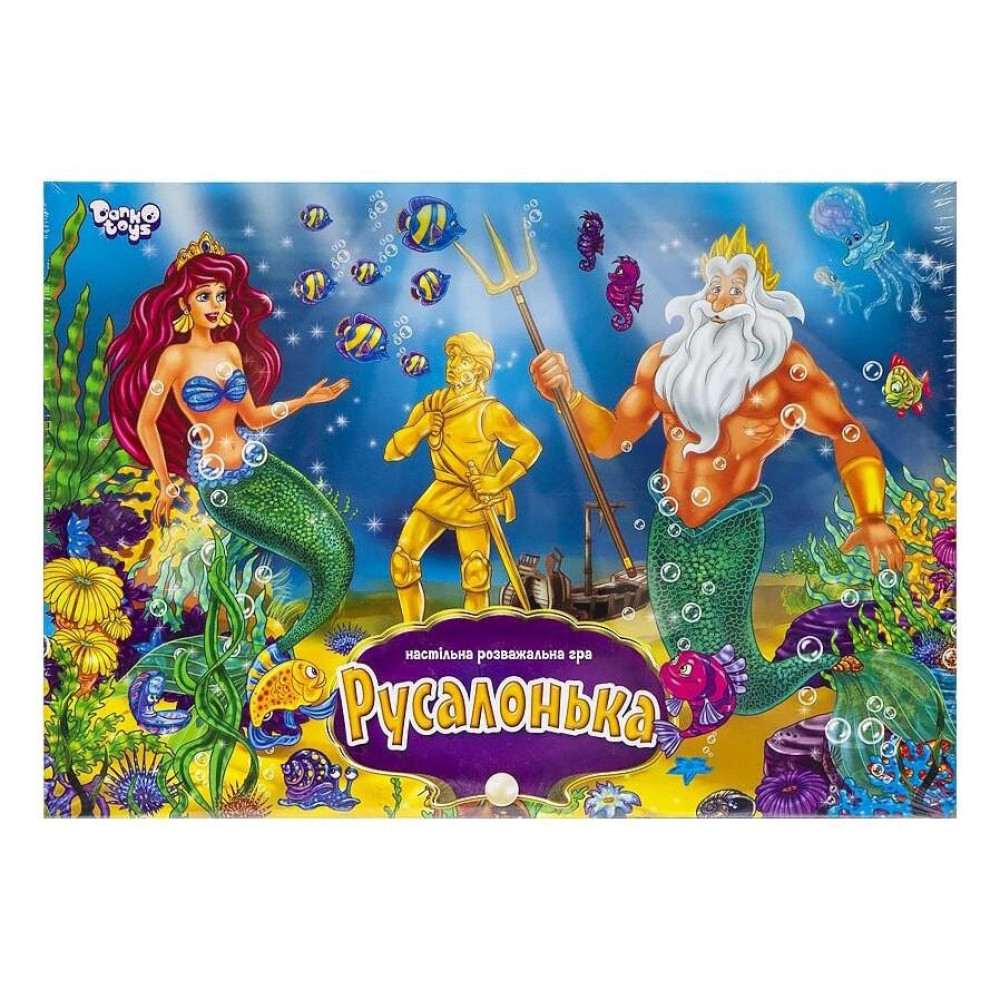 Danko Toys Русалонька - настільна гра-ходилка українською (DTG32-0) Danko Toys Русалонька - настільна гра-ходилка українською (DTG32-0)
