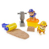 Paw Patrol Rubble & Crew Rubble и Mix - игровой набор с кинетическим песком (6066686)