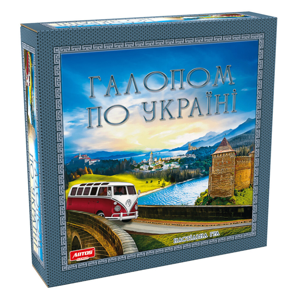 Artos Games Галопом по Україні - настільна гра-мандрівка (1182)