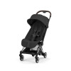 Cybex Coya 2026 Style Collection - ультракомпактний прогулянковий візок преміум для подорожей (від народження до 4 років / до 22 кг) • Sepia Black / Chrome