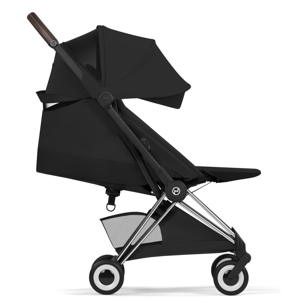 Cybex Coya 2026 Style Collection - ультракомпактний прогулянковий візок преміум для подорожей (від народження до 4 років / до 22 кг) • Sepia Black / Chrome Cybex Coya 2026 Style Collection - ультракомпактний прогулянковий візок преміум для подорожей (від народження до 4 років / до 22 кг) • Sepia Black / Chrome