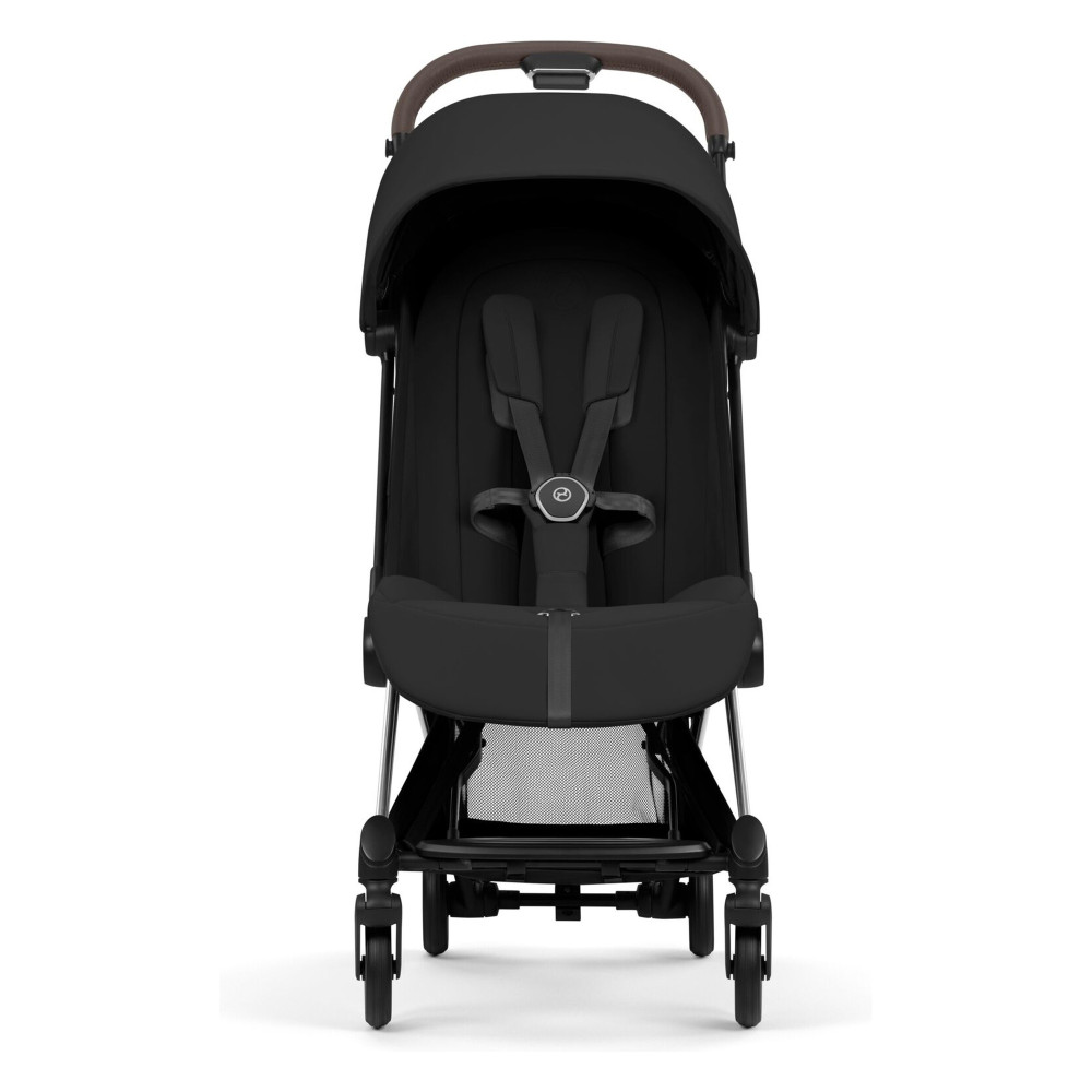 Cybex Coya 2026 Style Collection - ультракомпактний прогулянковий візок преміум для подорожей (від народження до 4 років / до 22 кг) • Sepia Black / Chrome Cybex Coya 2026 Style Collection - ультракомпактний прогулянковий візок преміум для подорожей (від народження до 4 років / до 22 кг) • Sepia Black / Chrome