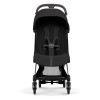 Cybex Coya 2026 Style Collection - ультракомпактний прогулянковий візок преміум для подорожей (від народження до 4 років / до 22 кг) • Sepia Black / Chrome