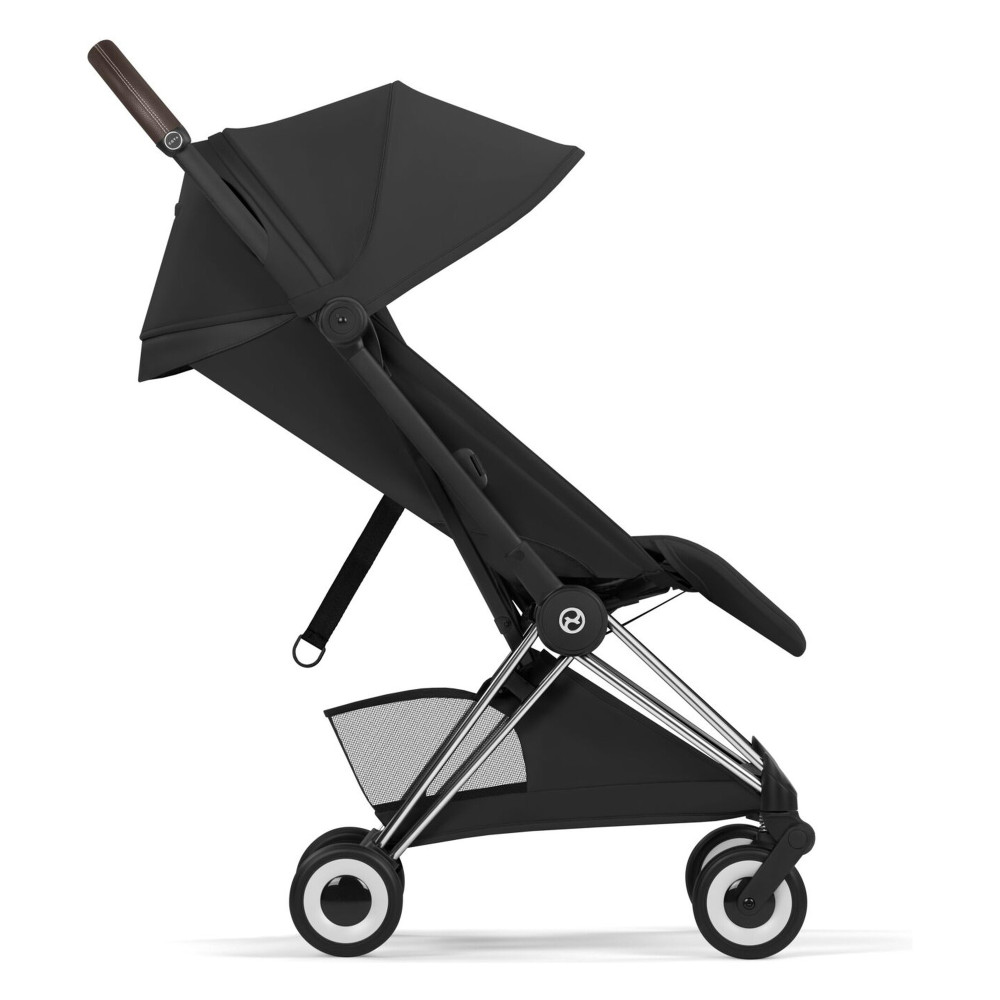 Cybex Coya 2026 Style Collection - ультракомпактний прогулянковий візок преміум для подорожей (від народження до 4 років / до 22 кг) • Sepia Black / Chrome Cybex Coya 2026 Style Collection - ультракомпактний прогулянковий візок преміум для подорожей (від народження до 4 років / до 22 кг) • Sepia Black / Chrome