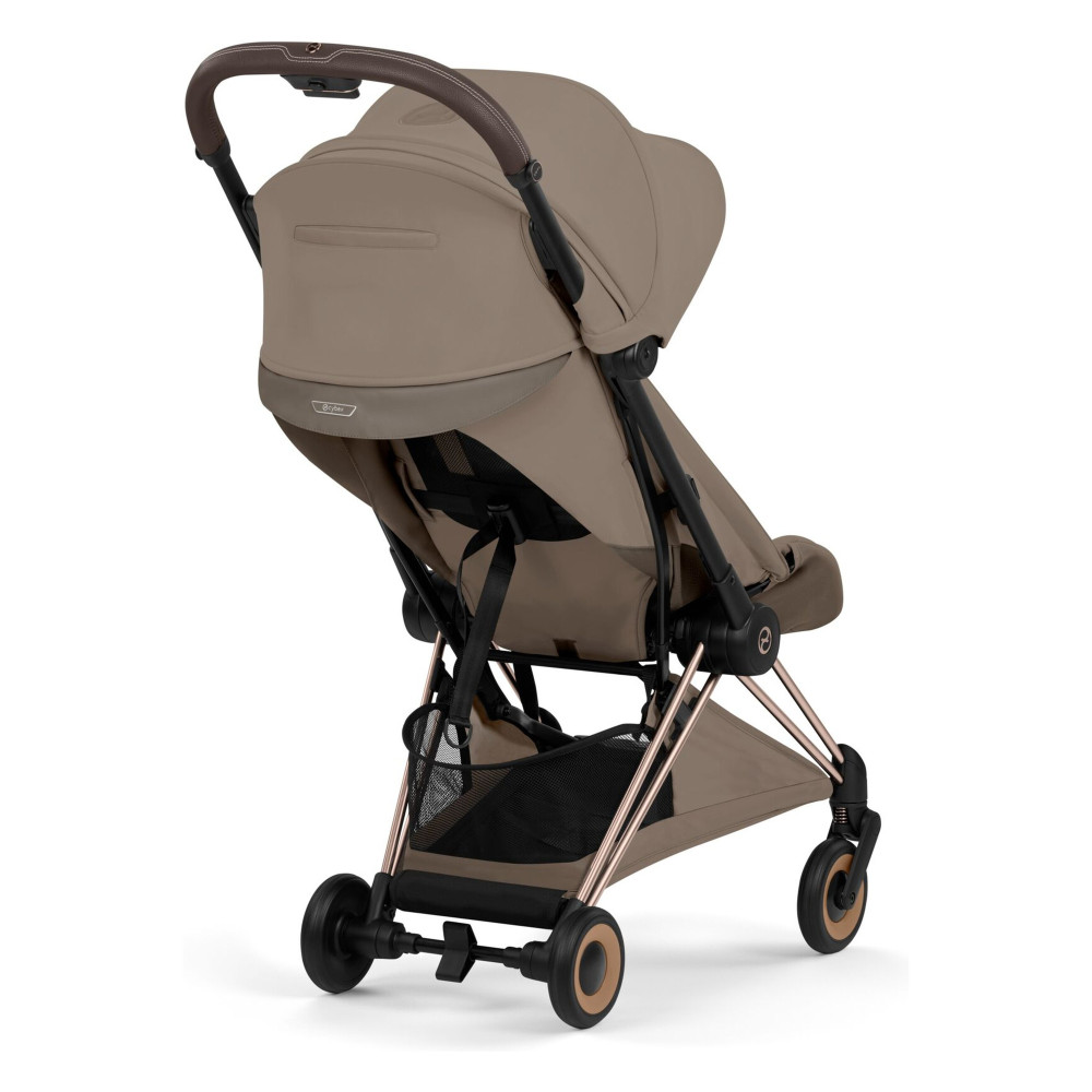 Cybex Coya 2026 Style Collection - ультракомпактний прогулянковий візок преміум для подорожей (від народження до 4 років / до 22 кг) • Coconut Brown / Rosegold Cybex Coya 2026 Style Collection - ультракомпактний прогулянковий візок преміум для подорожей (від народження до 4 років / до 22 кг) • Coconut Brown / Rosegold