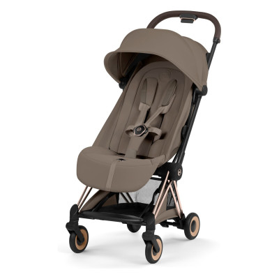 Cybex Coya 2026 Style Collection - ультракомпактная прогулочная коляска премиум для путешествий (от рождения до 4 лет / до 22 кг) • Coconut Brown / Rosegold Cybex Coya 2026 Style Collection - ультракомпактная прогулочная коляска премиум для путешествий (от рождения до 4 лет / до 22 кг) • Coconut Brown / Rosegold