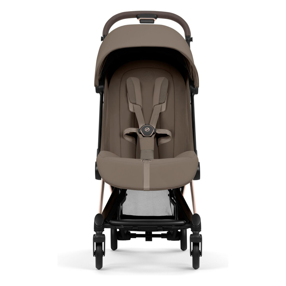 Cybex Coya 2026 Style Collection - ультракомпактний прогулянковий візок преміум для подорожей (від народження до 4 років / до 22 кг) • Coconut Brown / Rosegold Cybex Coya 2026 Style Collection - ультракомпактний прогулянковий візок преміум для подорожей (від народження до 4 років / до 22 кг) • Coconut Brown / Rosegold