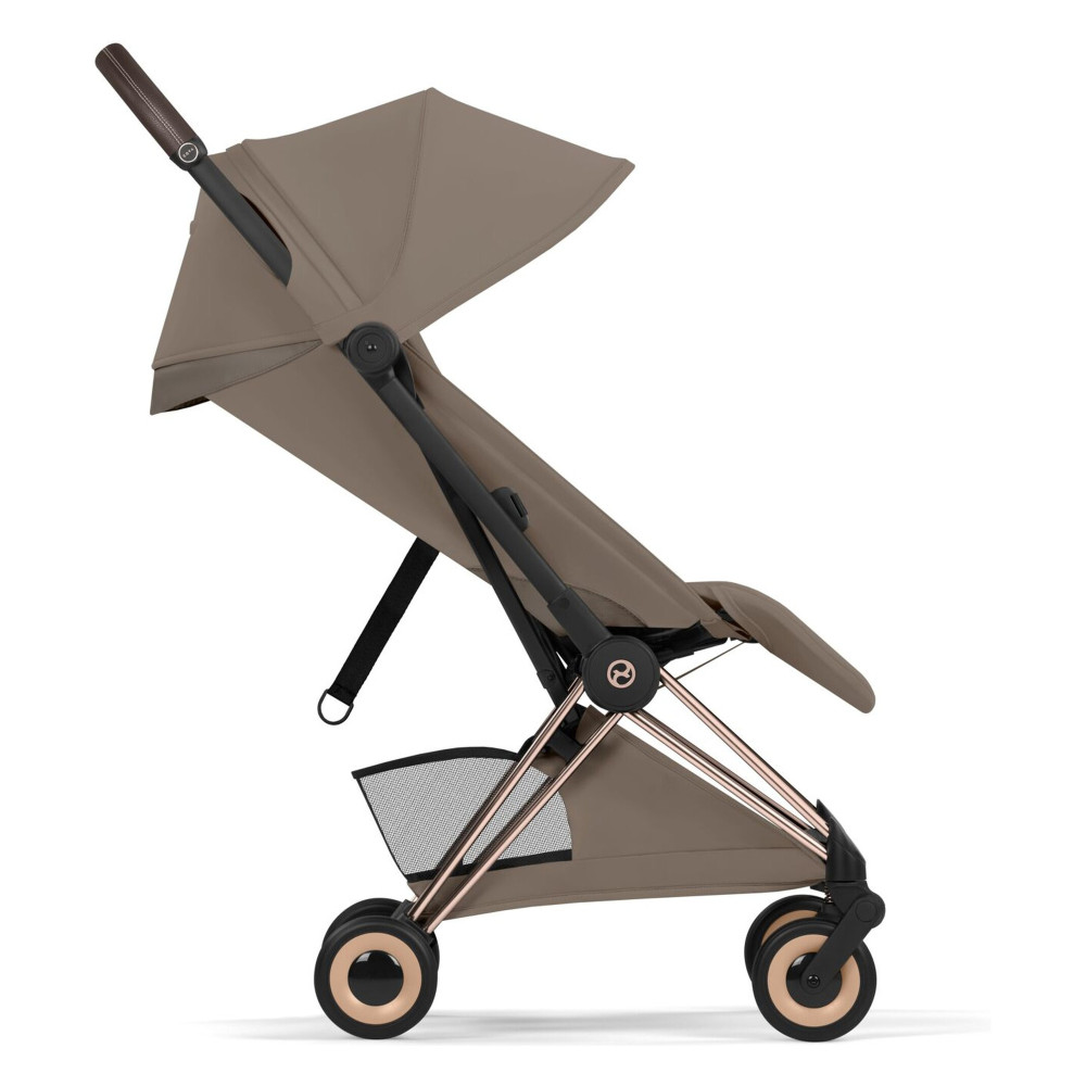 Cybex Coya 2026 Style Collection - ультракомпактний прогулянковий візок преміум для подорожей (від народження до 4 років / до 22 кг) • Coconut Brown / Rosegold Cybex Coya 2026 Style Collection - ультракомпактний прогулянковий візок преміум для подорожей (від народження до 4 років / до 22 кг) • Coconut Brown / Rosegold