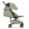 Cybex Coya 2026 Style Collection - ультракомпактний прогулянковий візок преміум для подорожей (від народження до 4 років / до 22 кг) • Sage Green / Rosegold