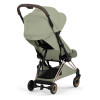 Cybex Coya 2026 Style Collection - ультракомпактний прогулянковий візок преміум для подорожей (від народження до 4 років / до 22 кг) • Sage Green / Rosegold