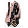 Cybex Coya 2026 Style Collection - ультракомпактний прогулянковий візок преміум для подорожей (від народження до 4 років / до 22 кг) • Peach Pink / Rosegold