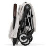 Cybex Coya 2026 Style Collection - ультракомпактний прогулянковий візок преміум для подорожей (від народження до 4 років / до 22 кг) • City Grey / Chrome