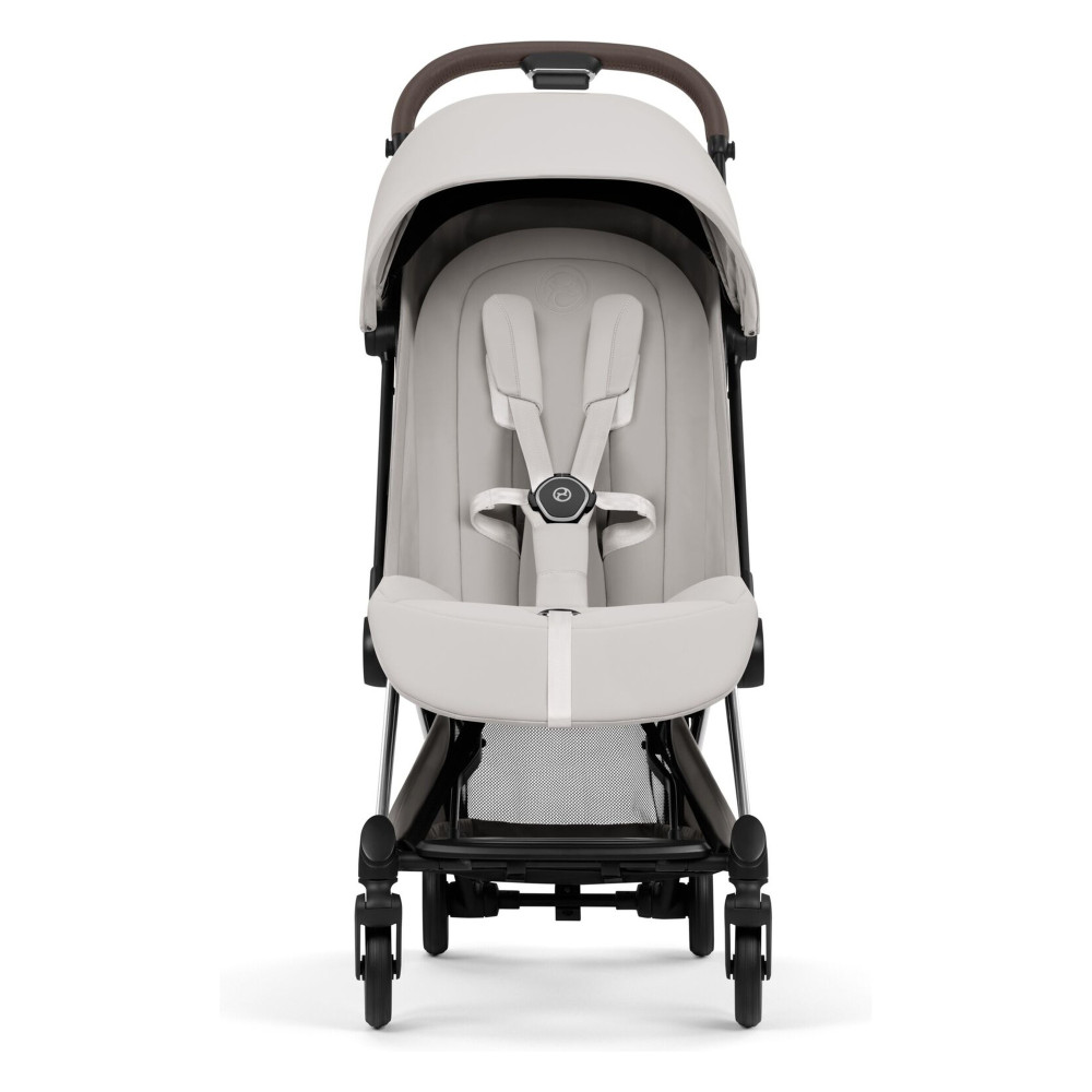 Cybex Coya 2026 Style Collection - ультракомпактний прогулянковий візок преміум для подорожей (від народження до 4 років / до 22 кг) • City Grey / Chrome