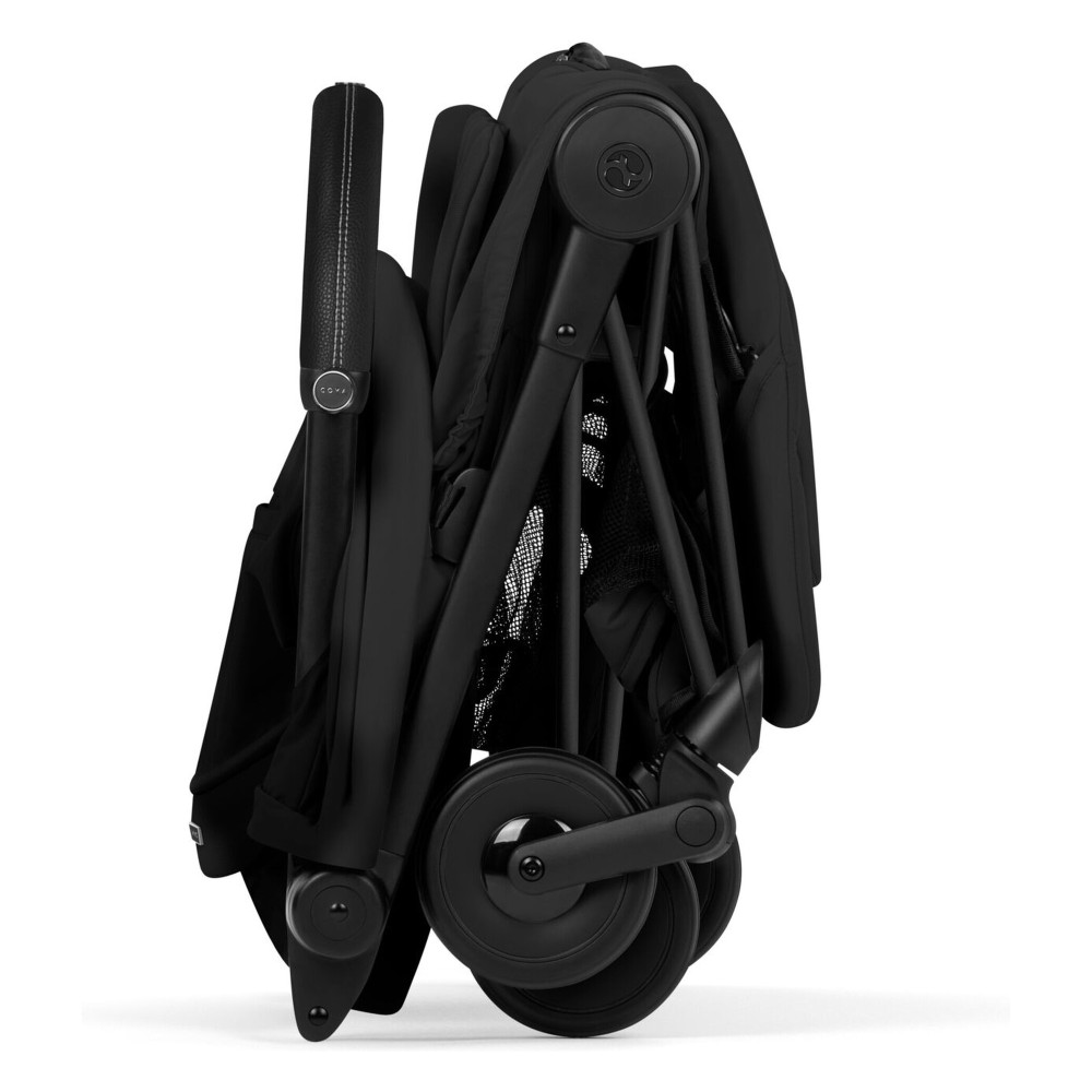 Cybex Coya 2026 Style Collection - ультракомпактний прогулянковий візок преміум для подорожей (від народження до 4 років / до 22 кг) • Sepia Black / Matt Black