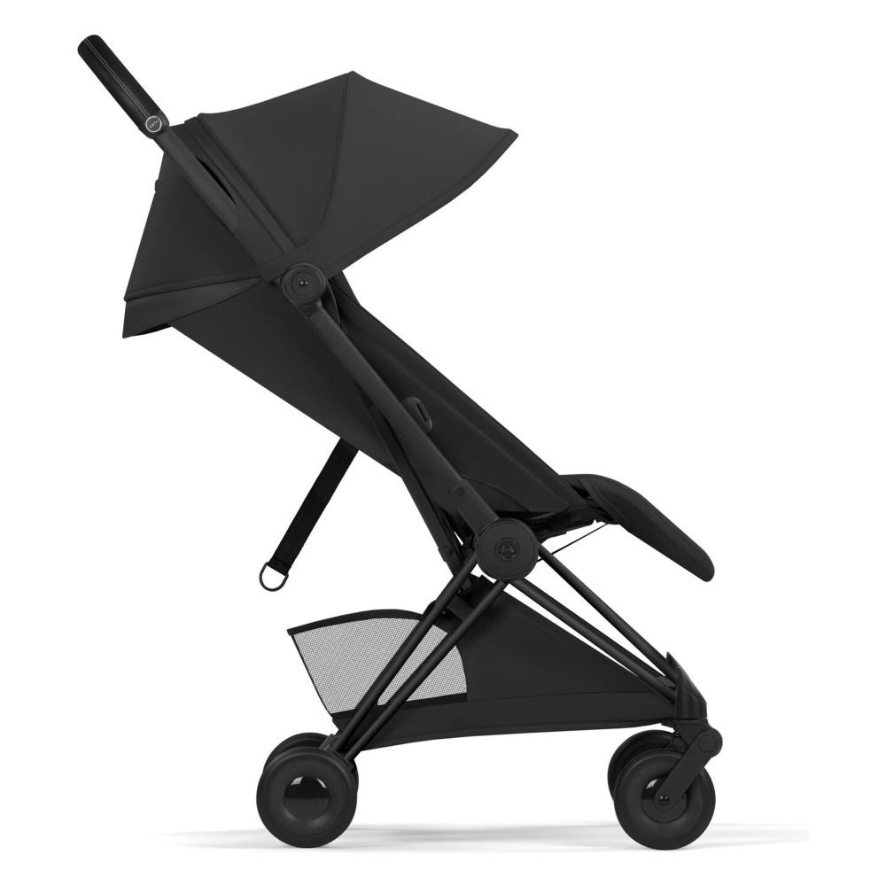 Cybex Coya 2026 Style Collection - ультракомпактний прогулянковий візок преміум для подорожей (від народження до 4 років / до 22 кг) • Sepia Black / Matt Black
