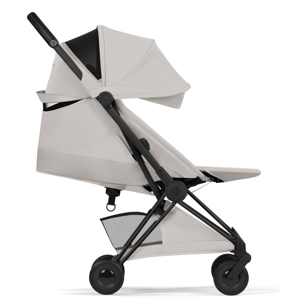 Cybex Coya 2026 Style Collection - ультракомпактний прогулянковий візок преміум для подорожей (від народження до 4 років / до 22 кг) • City Grey / Matt Black