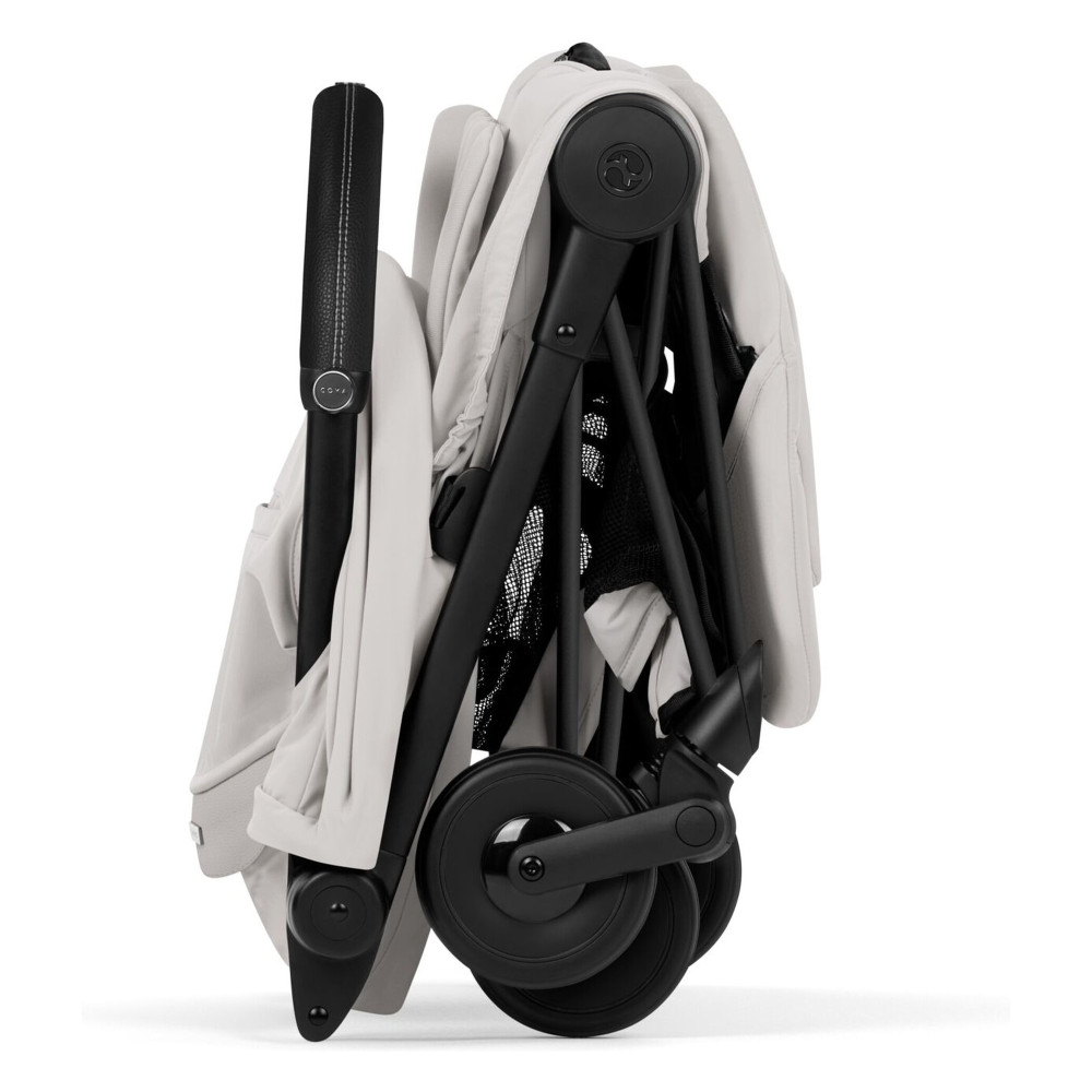 Cybex Coya 2026 Style Collection - ультракомпактний прогулянковий візок преміум для подорожей (від народження до 4 років / до 22 кг) • City Grey / Matt Black