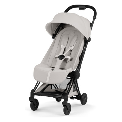 Cybex Coya 2026 Style Collection - ультракомпактний прогулянковий візок преміум для подорожей (від народження до 4 років / до 22 кг) • City Grey / Matt Black