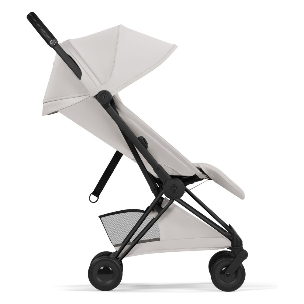Cybex Coya 2026 Style Collection - ультракомпактний прогулянковий візок преміум для подорожей (від народження до 4 років / до 22 кг) • City Grey / Matt Black