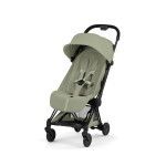 Cybex Coya 2026 Style Collection - ультракомпактний прогулянковий візок преміум для подорожей (від народження до 4 років / до 22 кг) • Sage Green / Matt Black