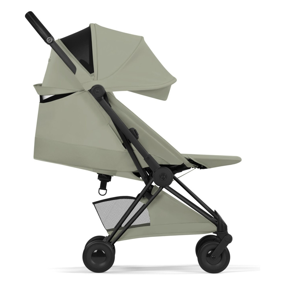 Cybex Coya 2026 Style Collection - ультракомпактний прогулянковий візок преміум для подорожей (від народження до 4 років / до 22 кг) • Sage Green / Matt Black
