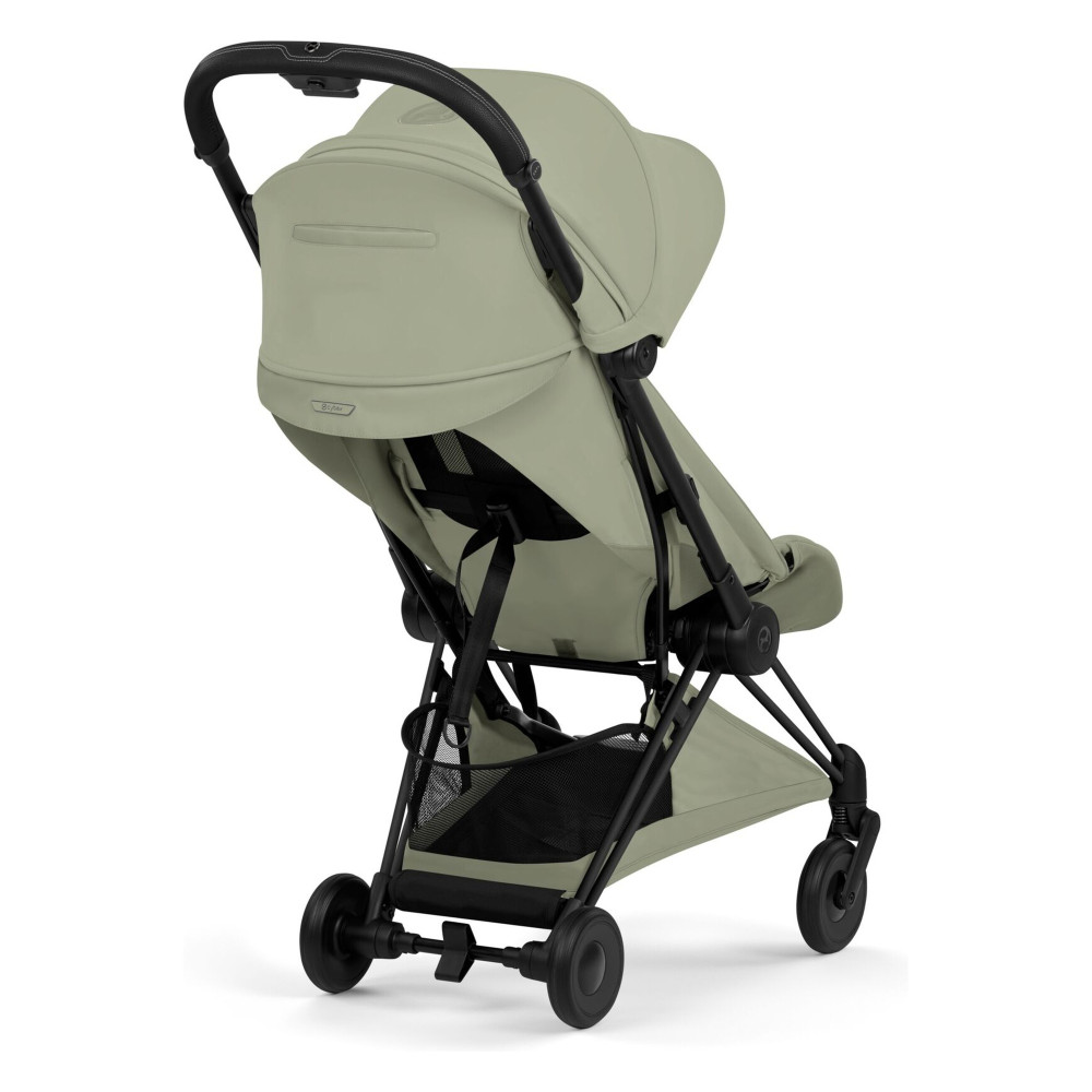 Cybex Coya 2026 Style Collection - ультракомпактний прогулянковий візок преміум для подорожей (від народження до 4 років / до 22 кг) • Sage Green / Matt Black