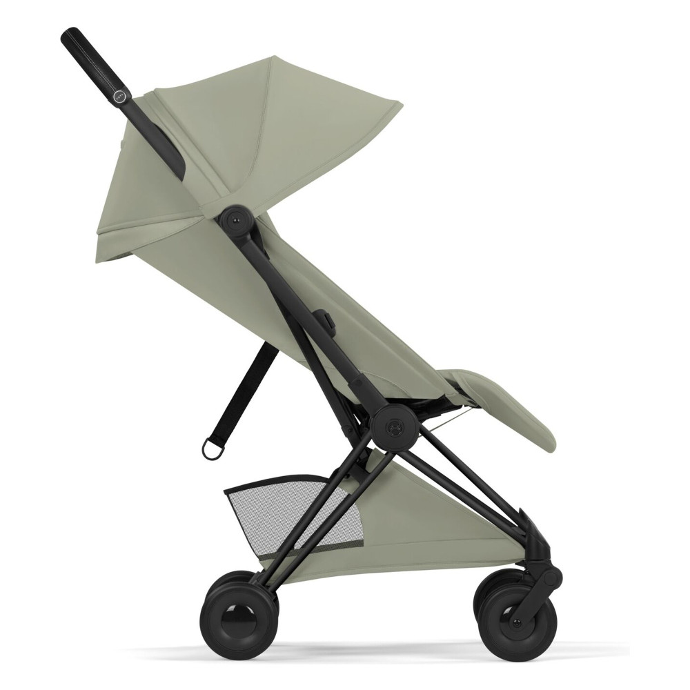 Cybex Coya 2026 Style Collection - ультракомпактний прогулянковий візок преміум для подорожей (від народження до 4 років / до 22 кг) • Sage Green / Matt Black