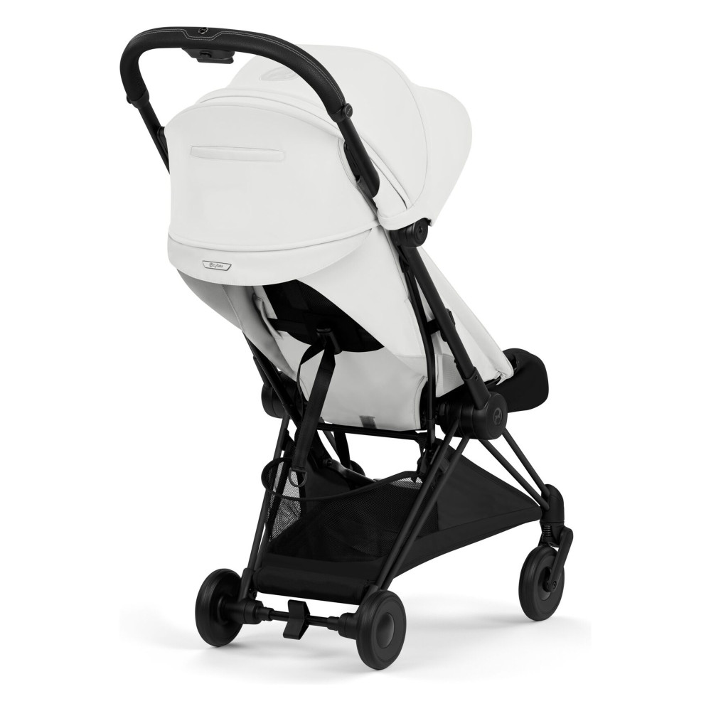Cybex Coya 2026 Style Collection - ультракомпактний прогулянковий візок преміум для подорожей (від народження до 4 років / до 22 кг) • Off White / Matt Black