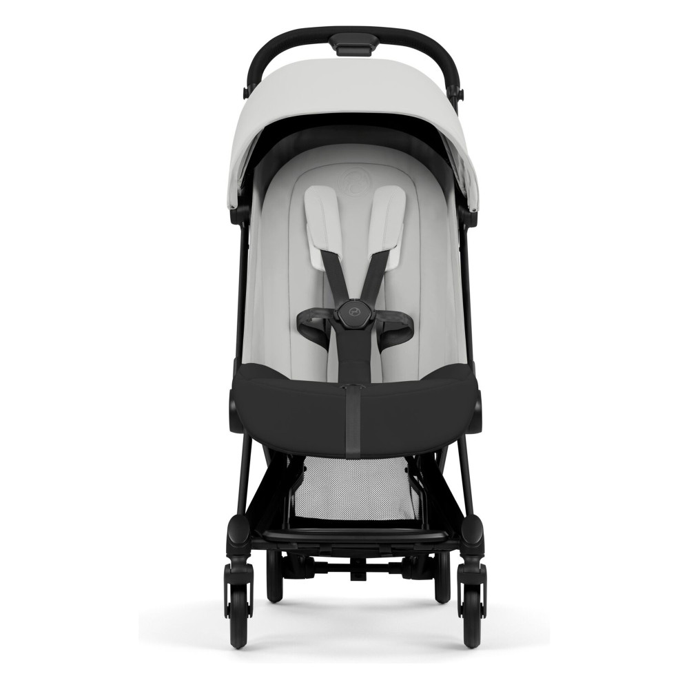 Cybex Coya 2026 Style Collection - ультракомпактний прогулянковий візок преміум для подорожей (від народження до 4 років / до 22 кг) • Off White / Matt Black