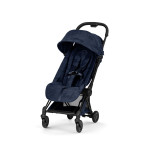 Cybex Coya 2026 - ультракомпактний прогулянковий візок преміум для подорожей (від народження до 4 років / до 22 кг) • Rebellious Luxury Denim Blue
