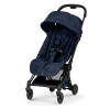 Cybex Coya 2026 - ультракомпактний прогулянковий візок преміум для подорожей (від народження до 4 років / до 22 кг) • Rebellious Luxury Denim Blue