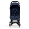 Cybex Coya 2026 - ультракомпактний прогулянковий візок преміум для подорожей (від народження до 4 років / до 22 кг) • Rebellious Luxury Denim Blue