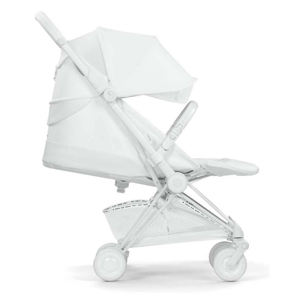 Cybex Coya 2026 - ультракомпактний прогулянковий візок преміум для подорожей (від народження до 4 років / до 22 кг) • Urban Mobility White