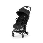 Cybex Coya 2026 - ультракомпактний прогулянковий візок преміум для подорожей (від народження до 4 років / до 22 кг) • Urban Mobility Black