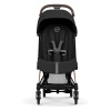 Cybex Coya 2026 Comfort Collection - ультракомпактний прогулянковий візок преміум для подорожей (від народження до 4 років / до 22 кг) • Sepia Black / Rosegold